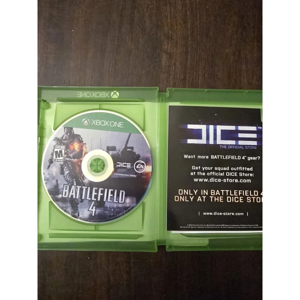XBOX ONE‎ BATTLEFIELD 4 VIDEO GAME TESTED